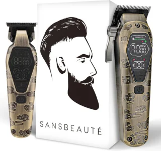 Buddha Professionele 2-in-1 Draadloze Haar- en Baardtrimmer