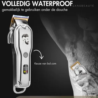Cheveux Professionele Draadloze Tondeuse voor Mannen