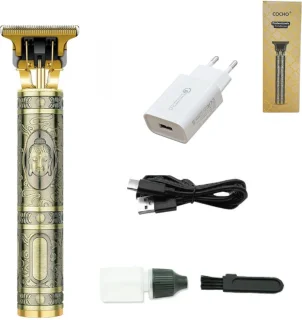 COCHO® Professional T-Blade Hair Clipper USB