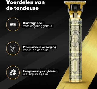 COCHO® Professional T-Blade Hair Clipper USB