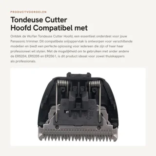 Dailygoods tondeuse cutter hoofd voor Panasonic