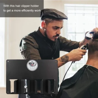 Dailygoods tondeuse-houder wandmontage