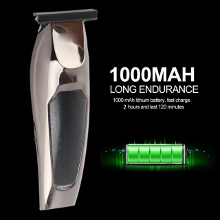 Dailygoody - Draagbare Tondeuse - Baardtrimmer - USB-oplaadbaar - Compact formaat - Scheerapparaat - Ideaal voor thuisgebruik - Handzaam ontwerp