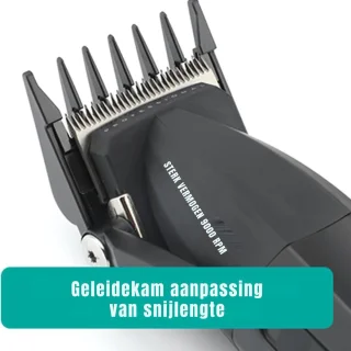 DD® Draadloze Tondeuse voor Hoofdhaar Zwart