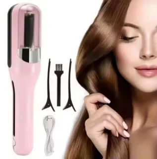 Draadloze automatische tondeuse 2-in-1 - roze