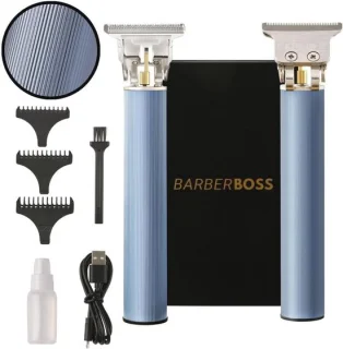Draadloze Baardtrimmer en Stoppeltrimmer voor Mannen - USB-oplaadbare T-Blade Tondeuse