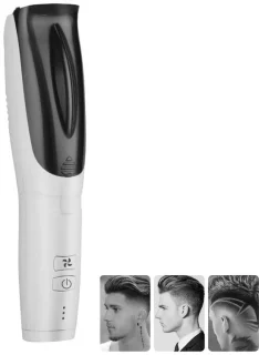 Draadloze tondeuse met vacuümfunctie voor babyhaar