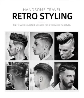 DrPhone KIKIDO Barber 2-in-1 Tondeuse en Trimmer Zilver