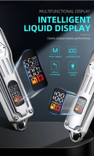 DrPhone KIKIDO Barber 2-in-1 Tondeuse en Trimmer Zilver