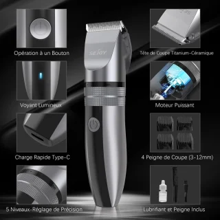 Eszenzics Professionele Tondeuse Kapper Trimmer Mans