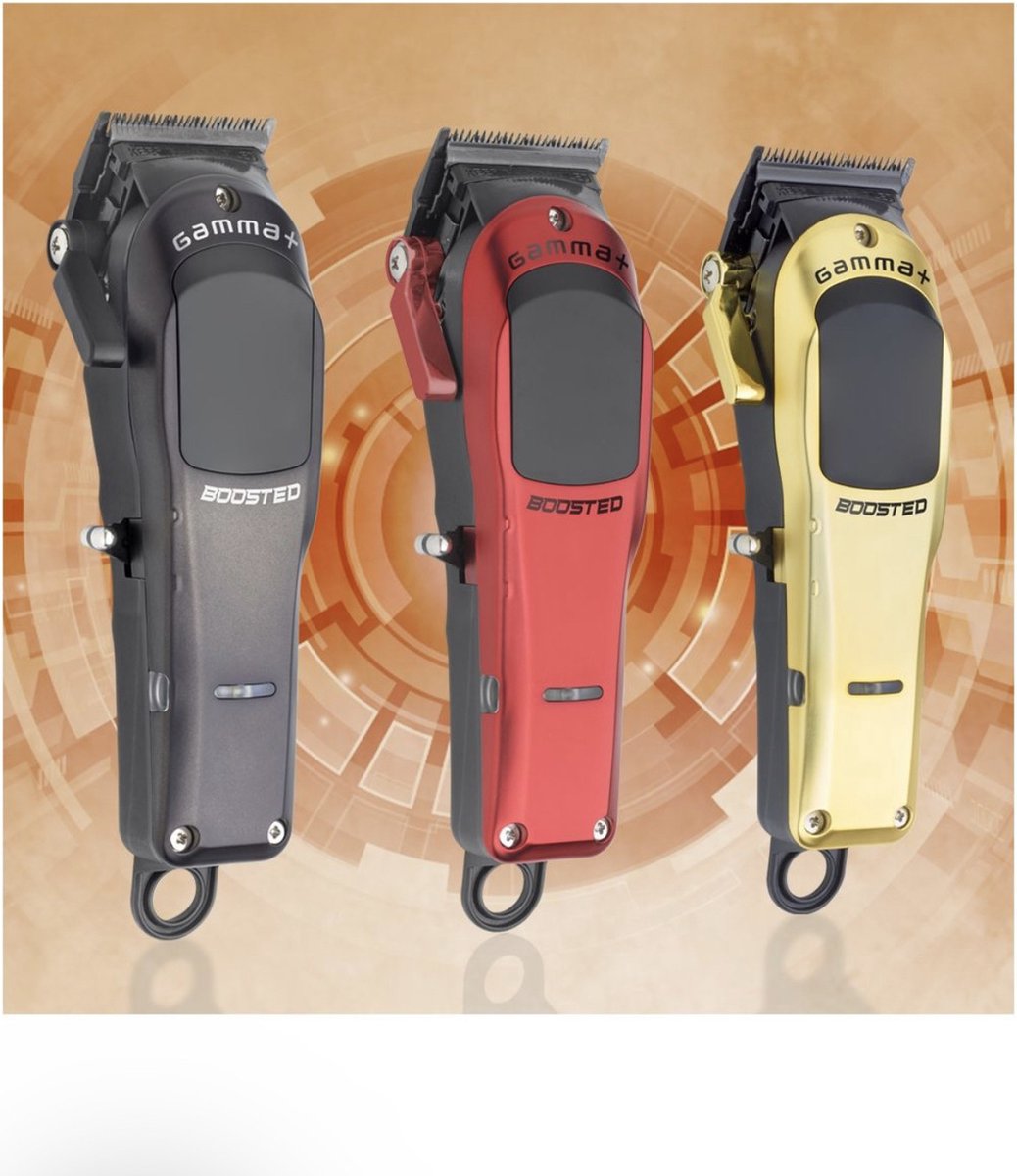 De Gamma+ Boosted Professional Clipper tondeuse mannen in één oogopslag