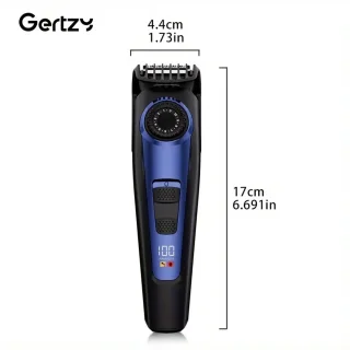 Gertzy Clipper Digitale Tondeuse - Blauw