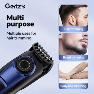 Gertzy Clipper Digitale Tondeuse - Blauw