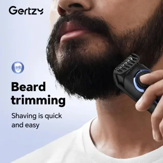 Gertzy Clipper Digitale Tondeuse - Blauw