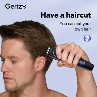 Gertzy Clipper Digitale Tondeuse - Blauw