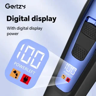 Gertzy Clipper Digitale Tondeuse - Blauw