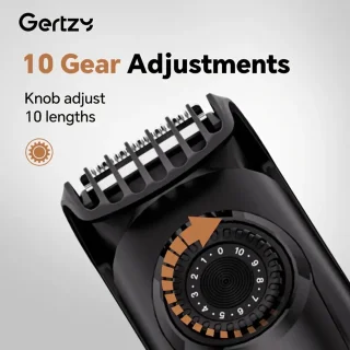 Gertzy Clipper - Digitale Tondeuse - Zwart