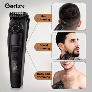 Gertzy Clipper - Digitale Tondeuse - Zwart