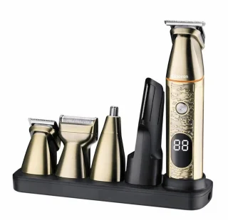 Gloovon® Professionele Tondeuse Set 5-in-1 Kopergoud