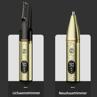 Gloovon® Professionele Tondeuse Set 5-in-1 Kopergoud