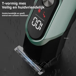 Gloovon® Tondeuse Set voor Mannen - Cyaan