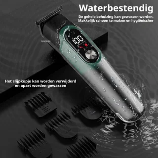 Gloovon® Tondeuse Set voor Mannen - Cyaan