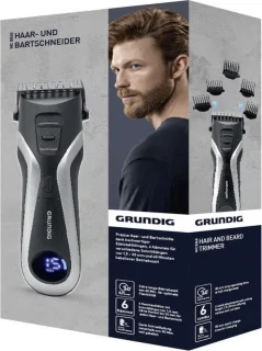 Grundig MC8840 Haar- en Baardtrimmer Zwart/Zilver