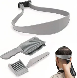 Compacte 3-delige verstelbare haarkamset voor thuisgebruik