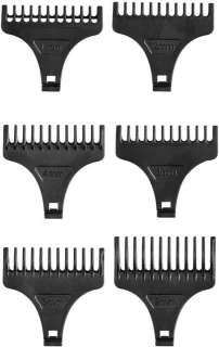 Haartrimmer accessoires set - 6 opzetstukken 1-9mm - SnelShoppen