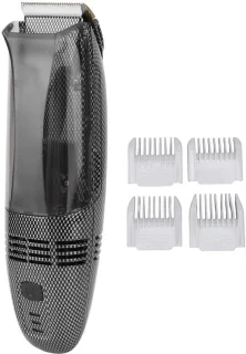 Haartrimmer draadloos met automatische haarzuiging voor mannen