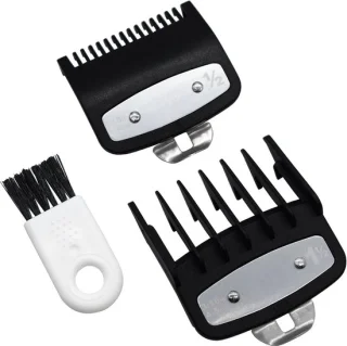Haartrimmer snijgids met metalen clip - 1,5 mm & 4,5 mm - voor Wahl trimmers - SnelShoppen
