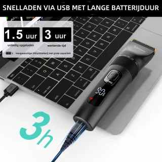 Hatteker 3-in-1 Heren Tondeuse