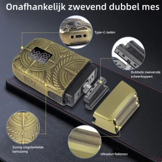 Hatteker 3-in-1 Tondeuse Set voor Heren