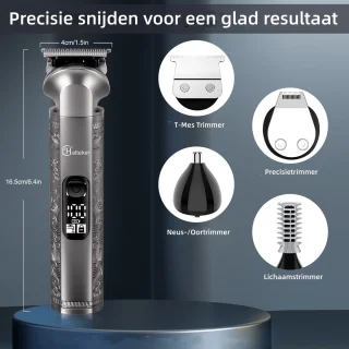 HATTEKER 4-in-1 Tondeuse Set