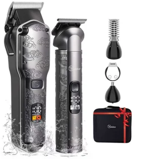 HATTEKER 4-in-1 Tondeuse Set