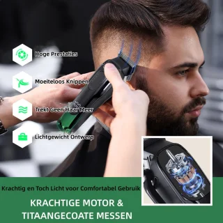 Hatteker Professionele Tondeuse Set