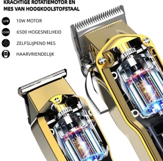 Hatteker Professionele Tondeuse Set voor Heren