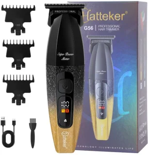 Hatteker tondeuse en baardtrimmer – geel