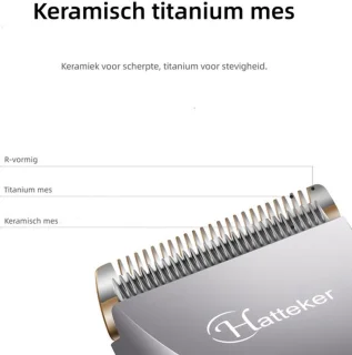 HATTEKER Tondeuse voor Mannen