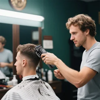 HAUSS SPOLE 3-in-1 Heren Tondeuse en Trimmer zwart