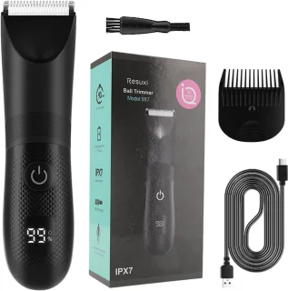 Heren lichaamshaartrimmer oplaadbaar waterdicht