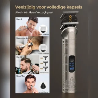 Wat vinden we goed aan de HEZIVO® Heren Tondeuse