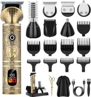 HEZIVO® Kapper Tondeuse voor Mannen - Hoofd en Baard