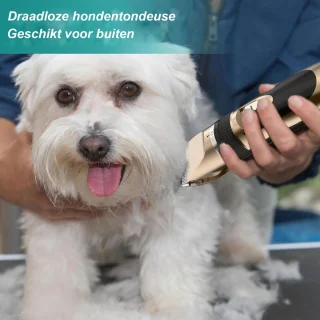 Hondentondeuse Professioneel Oplaadbaar Met Accessoires