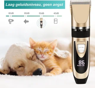 Hondentondeuse Professioneel Oplaadbaar Met Accessoires