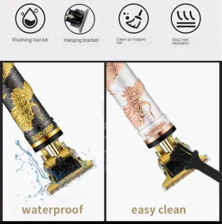 Igoods Luxe Tondeuse Professioneel Draadloos Goud
