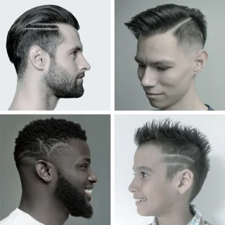 InnovaGoods Hipster Barber scheervorm en oplaadbare tondeuse set