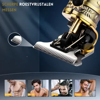 Intelectro Haartrimmer Goud
