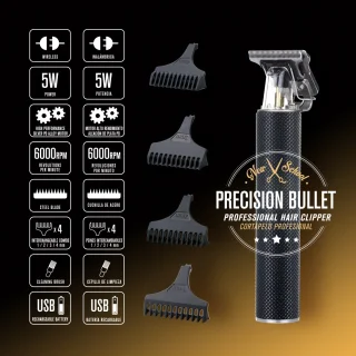 Italian Design Precision Bullet Tondeuse