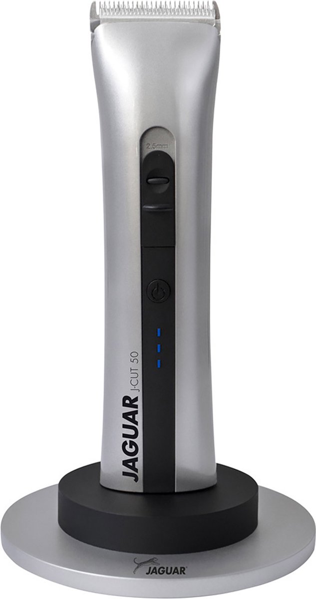 De Jaguar J-CUT 50 Oplaadbare Tondeuse Zwart Zilver in één oogopslag